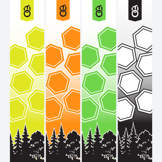 Falling Hex-Large Arrow Wraps