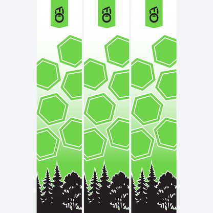 Falling Hex-Large Arrow Wraps