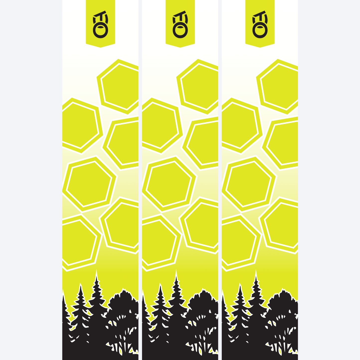 Falling Hex-Large Arrow Wraps