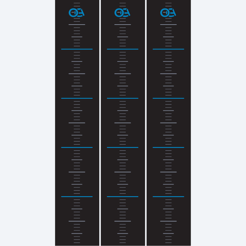 Black Ruler Arrow Wraps