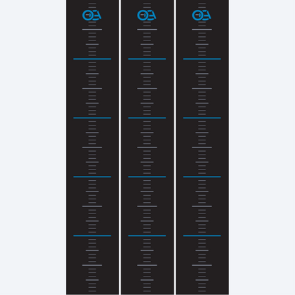 Black Ruler Arrow Wraps