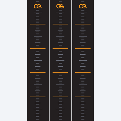 Black Ruler Arrow Wraps