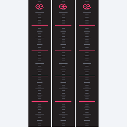 Black Ruler Arrow Wraps