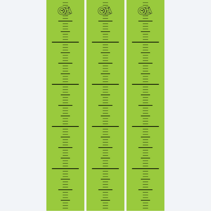 Fluorescent Ruler Arrow Wraps