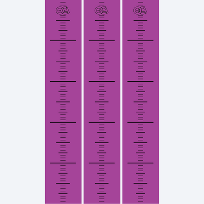 Fluorescent Ruler Arrow Wraps